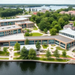 Harrow International School campus on Long Island