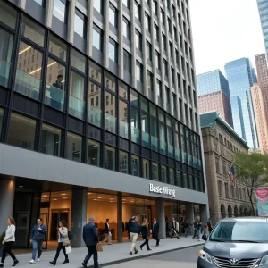 Modern office building in New York City for Chime