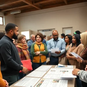 Community discussion on consumer protection rights with diverse participants.