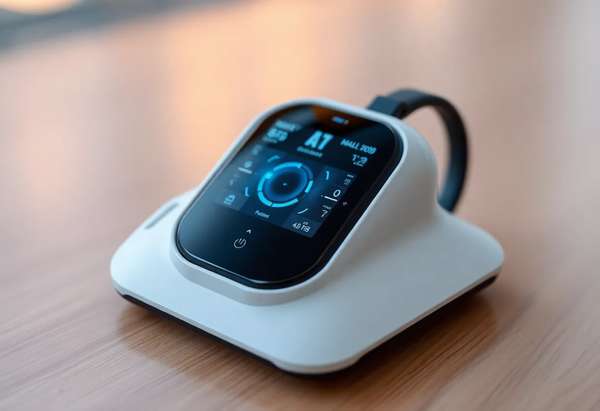 Concept design of a futuristic AI device