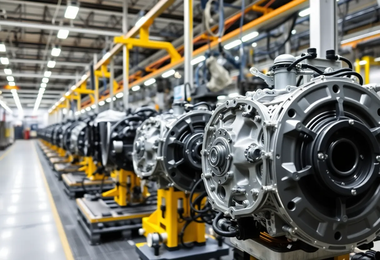 New machinery and production lines at GM's Tonawanda plant