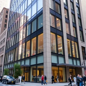 Exterior view of GoodSpace's first office in Manhattan