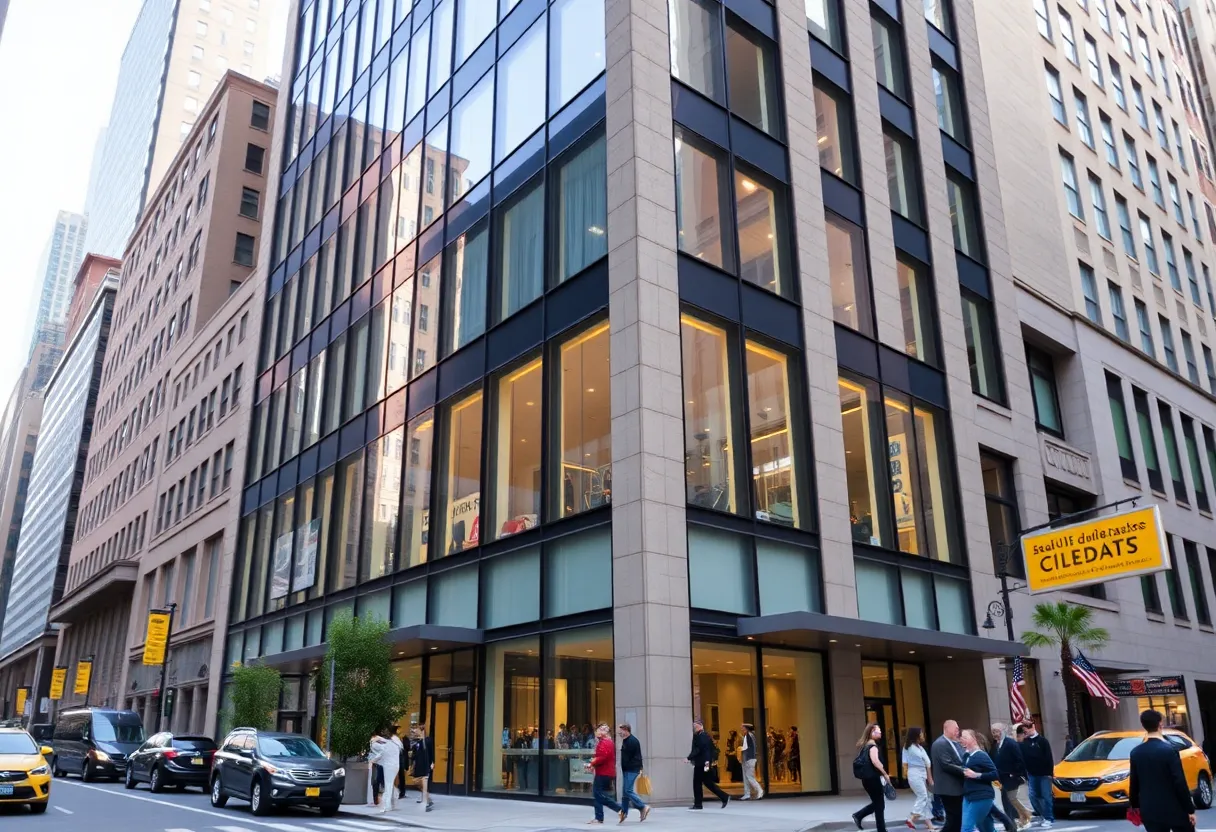 Exterior view of GoodSpace's first office in Manhattan