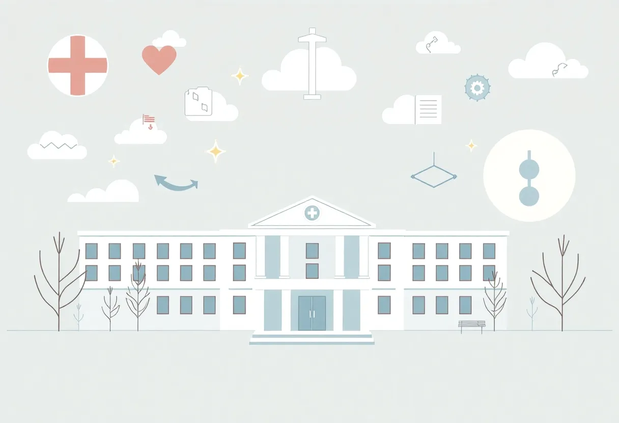 Illustration of hospital governance structure changes
