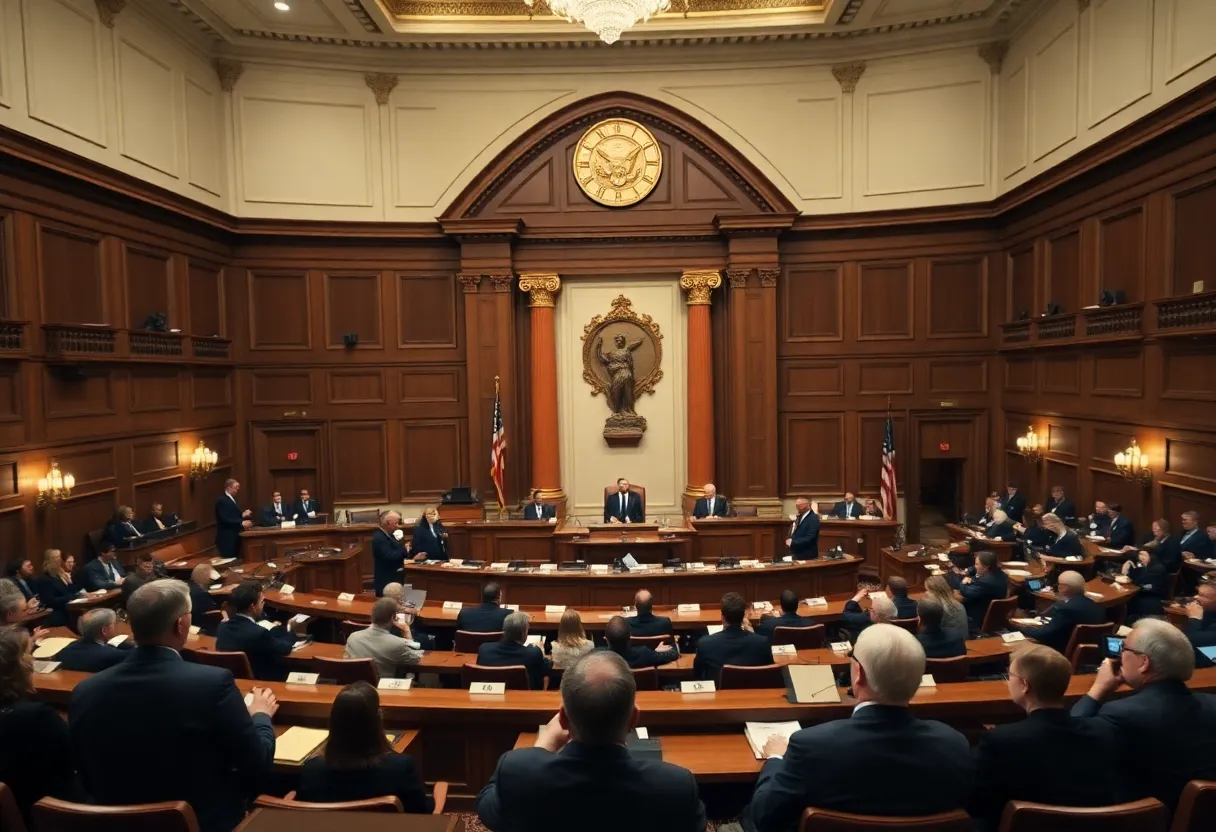 New York Assembly members discussing assisted suicide legislation