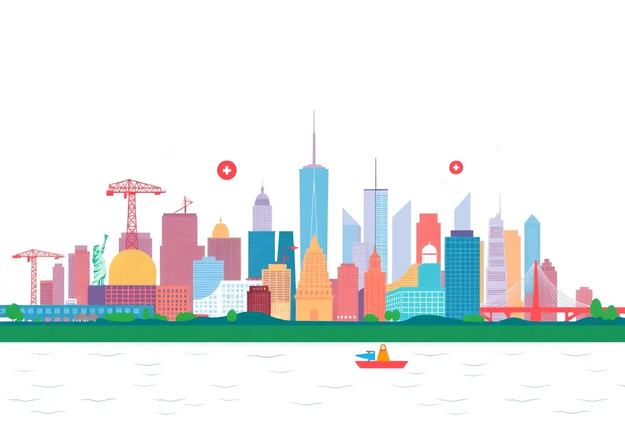 New York skyline representing the 2026 State Budget