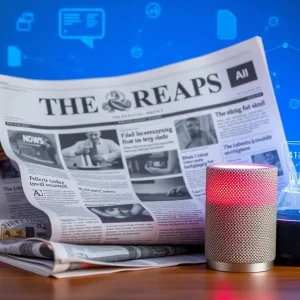 Partnership between New York Times and Amazon