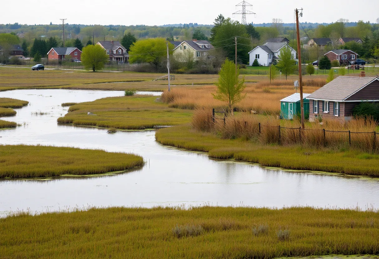 Wetlands in New York showcasing environmental regulations