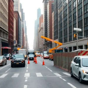 Speed cameras in New York City construction zones.