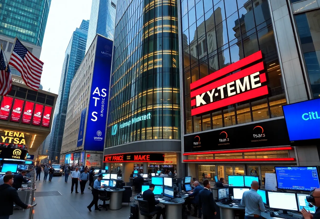 A view of the NYSE Texas trading floor with active traders.