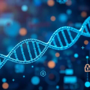 Representation of the Regeneron and 23andMe acquisition concept