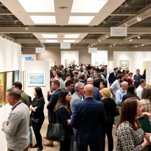 Networking at the Art Business Conference