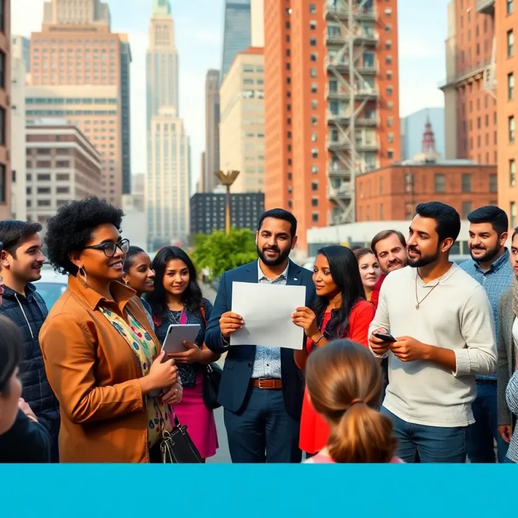 Local entrepreneurs presenting at the Dime Community Bank Business Challenge in Manhattan