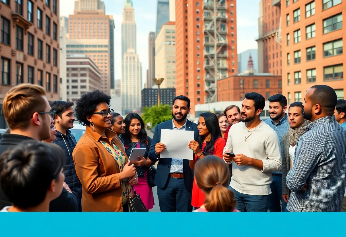 Local entrepreneurs presenting at the Dime Community Bank Business Challenge in Manhattan