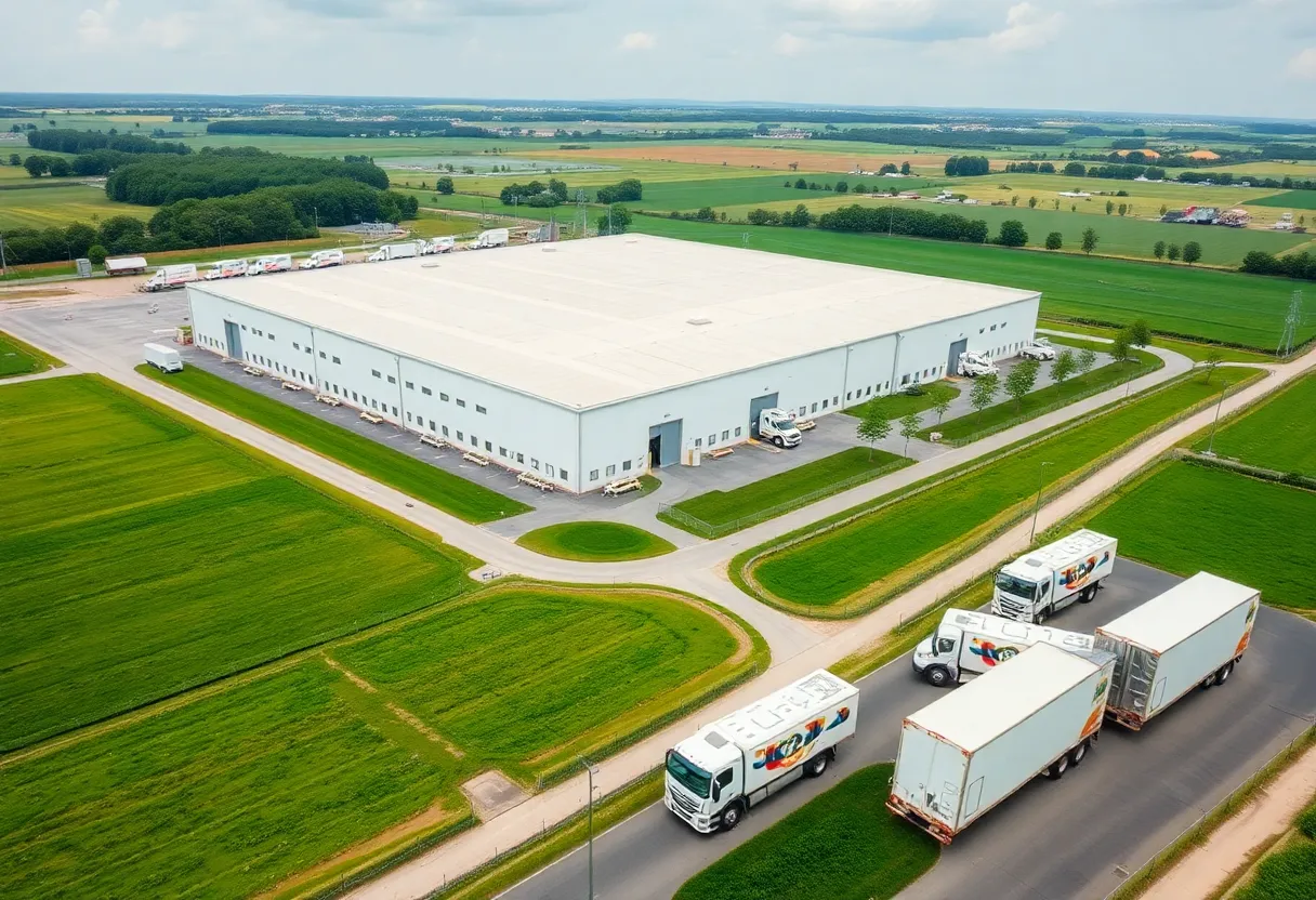Chobani production facility and dairy farm