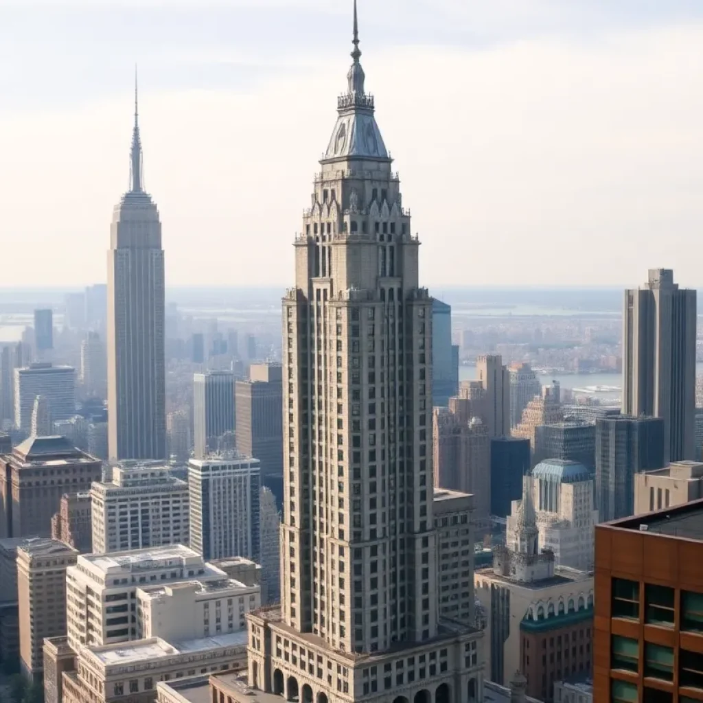 Chrysler Building's distinctive architecture in NYC