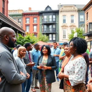 Community event celebrating Black ownership in real estate