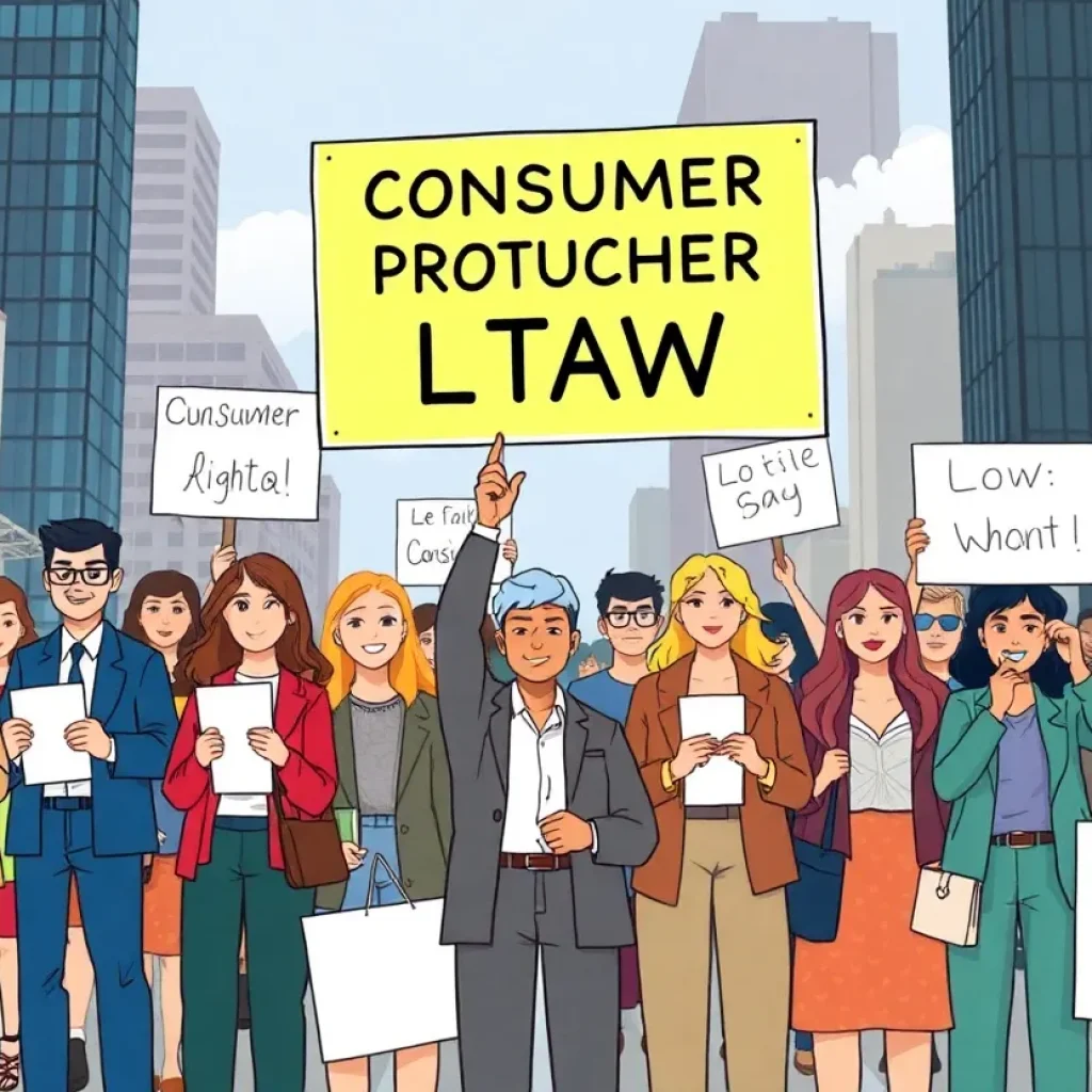 Advocates promoting consumer protection laws in New York