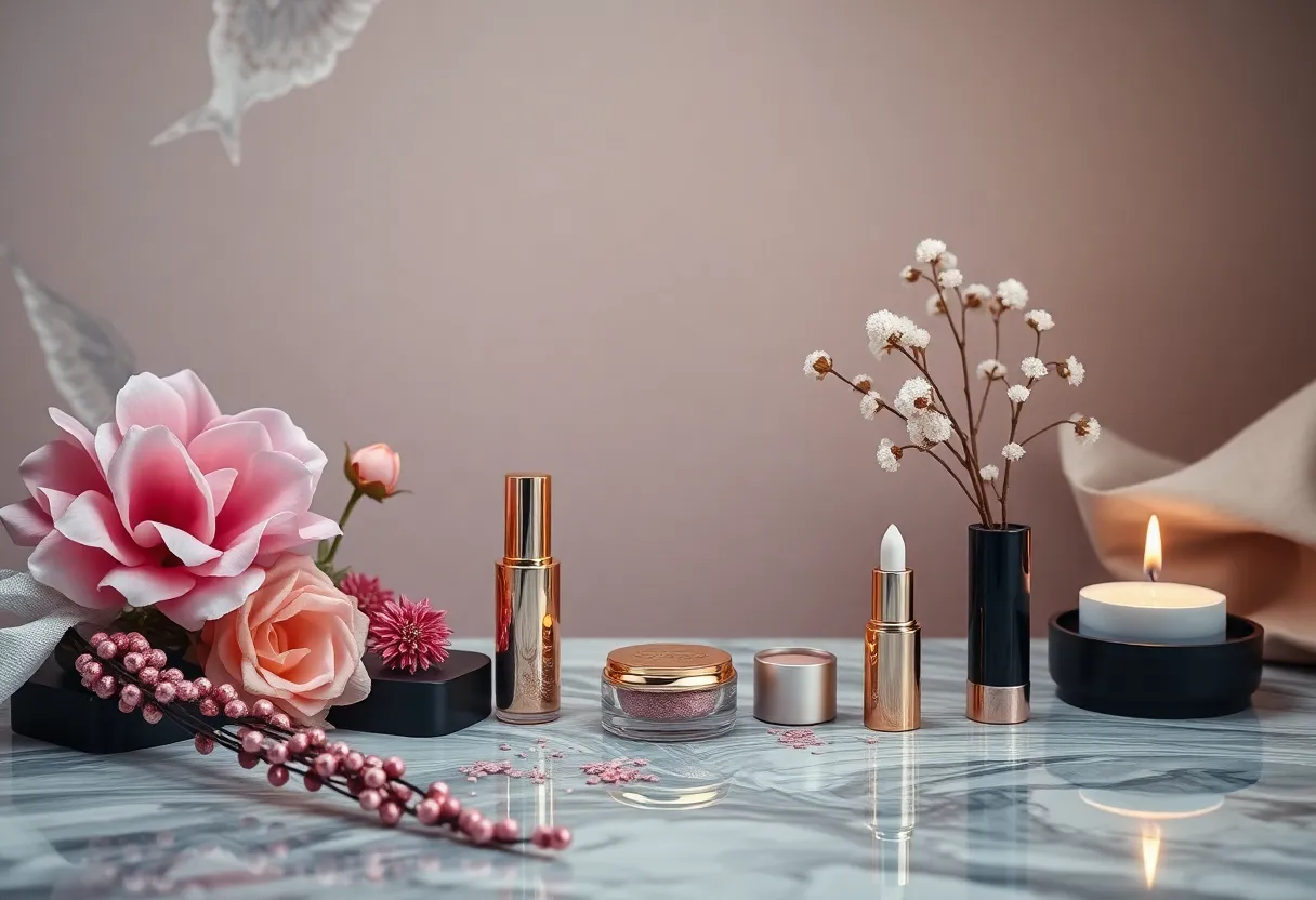 Art and beauty elements symbolizing philanthropy
