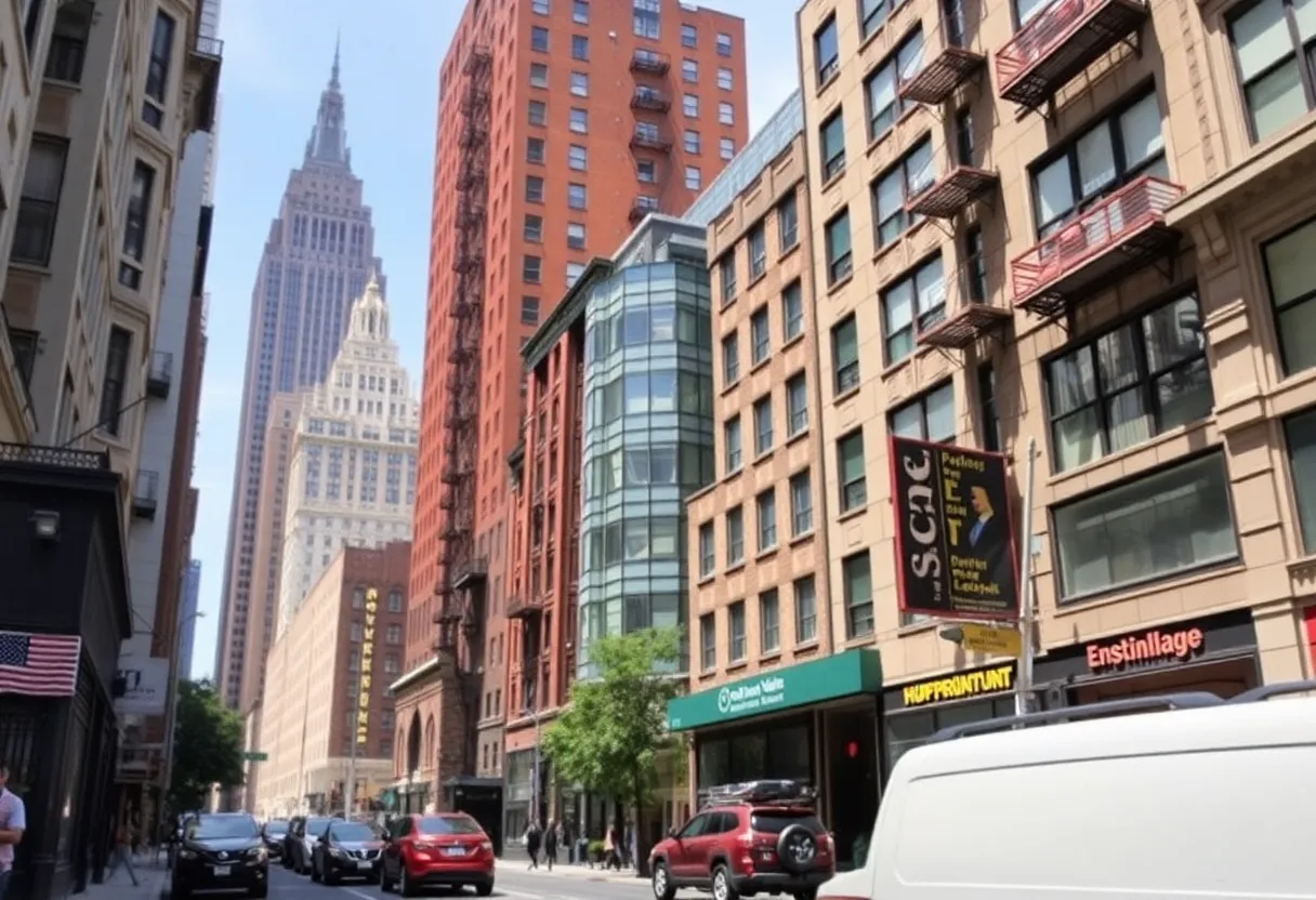 Vibrant commercial activity in Manhattan's real estate market