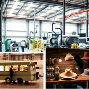 Manufacturing facility and small business ventures in New York
