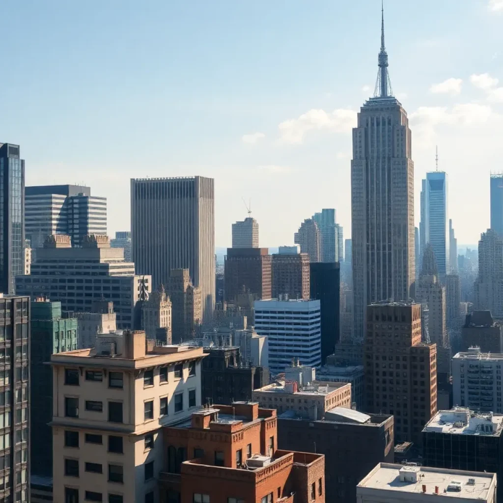Office buildings in New York City showcasing potential for business growth and revitalization.