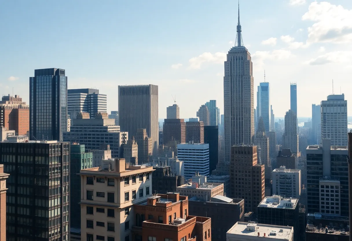 Office buildings in New York City showcasing potential for business growth and revitalization.