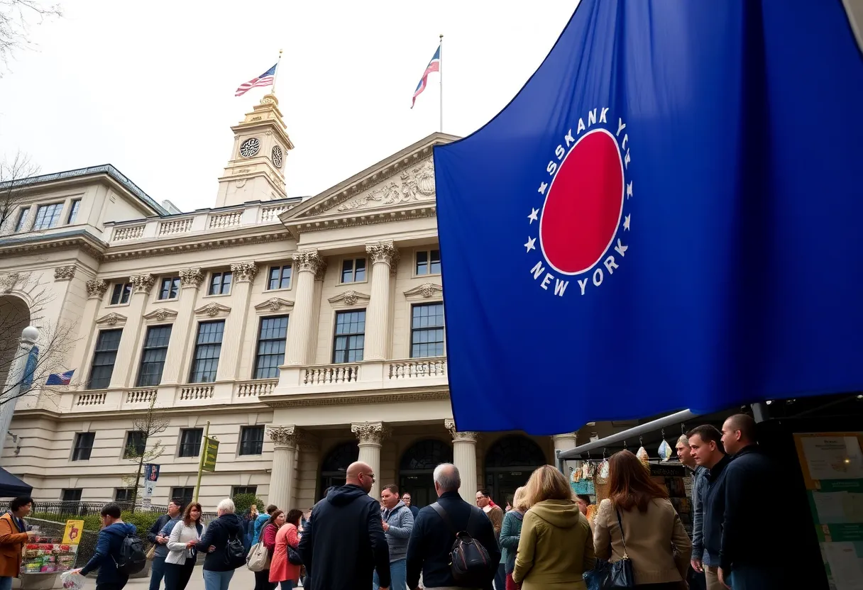 Legislative building representing consumer protection laws in New York