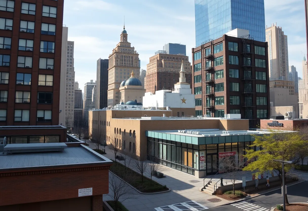 Cityscape of New York symbolizing health insurance challenges