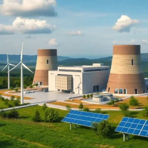 Conceptual design of a modern nuclear power plant