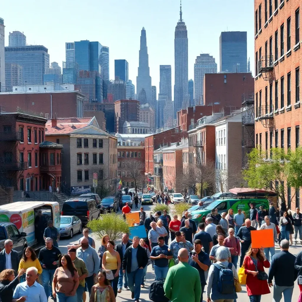 Engaged citizens in a New York City neighborhood