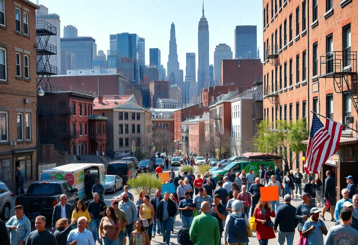 Engaged citizens in a New York City neighborhood