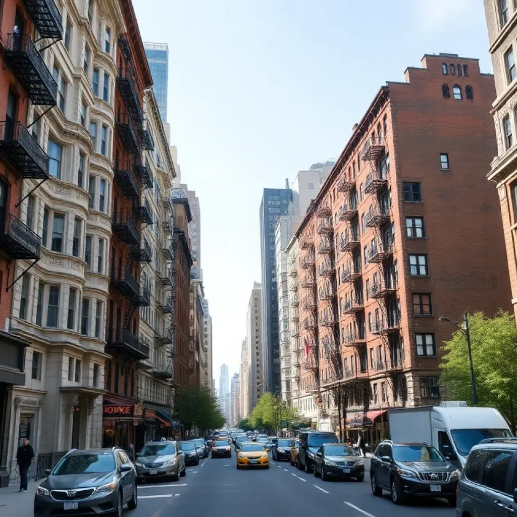 Diverse buildings in New York City showcasing the real estate market