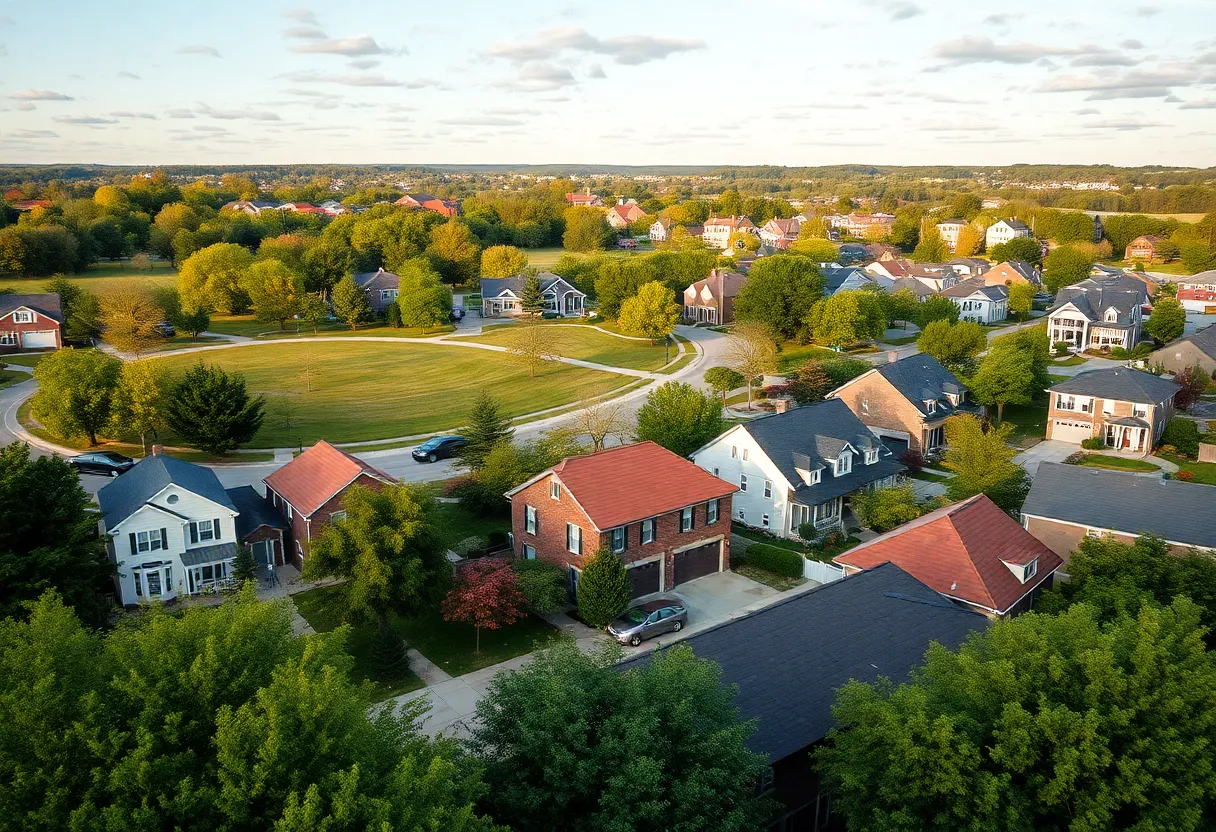 Scenic view of Rochester, New York highlighting the community and parks.