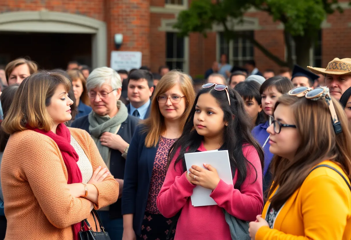 Parents and students bid farewell at St. Mark the Evangelist School closure event