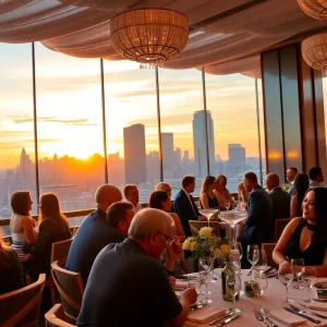 Leaders engaging at the Business & Peace Gala in New York City