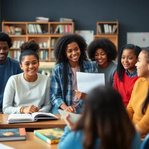 Classroom discussion on diversity and education