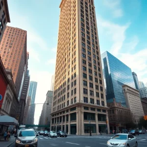 Empty offices in the Helmsley Building, New York City