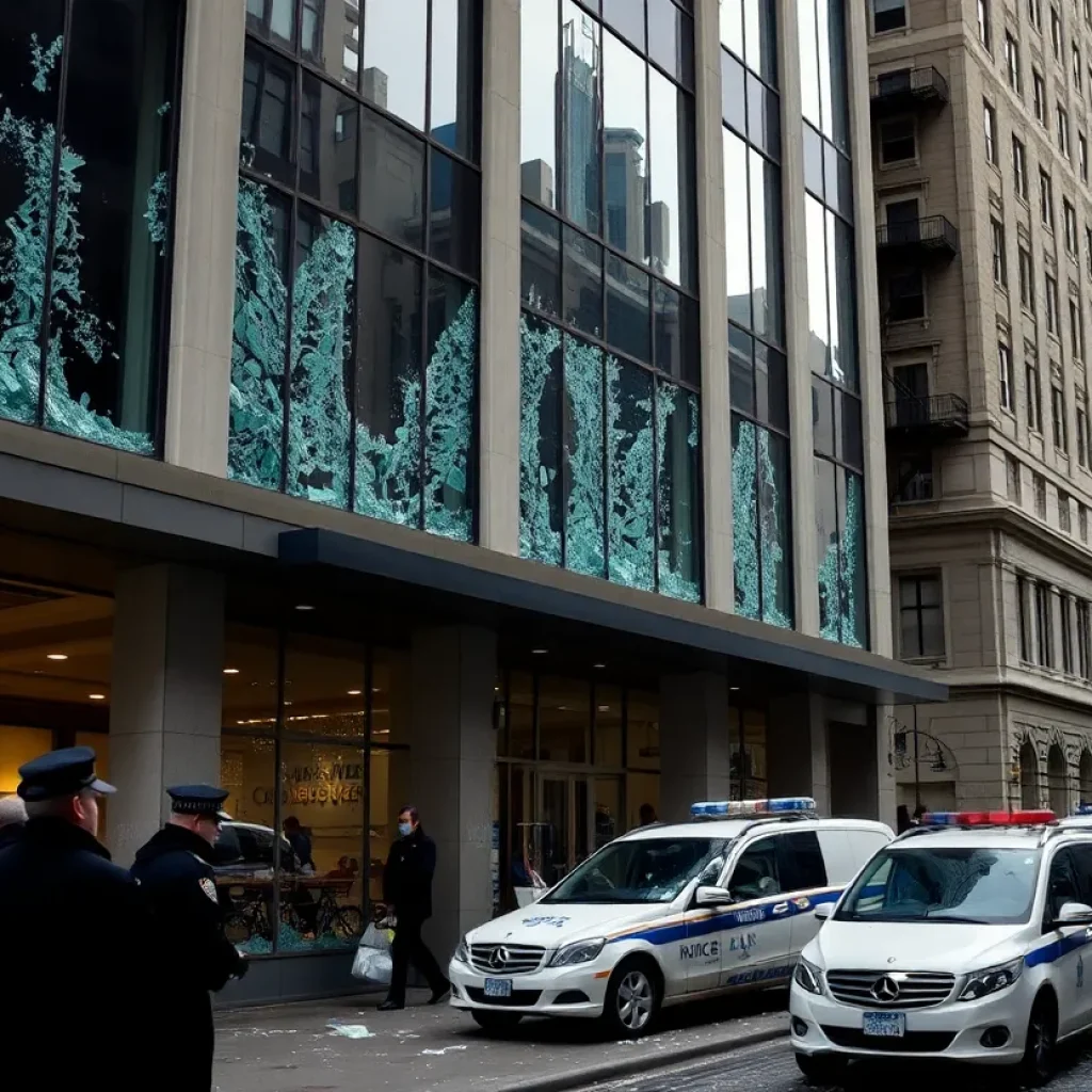 Aftermath of mass shooting in Manhattan