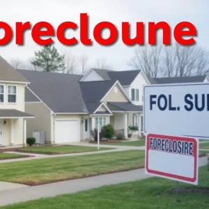 Overview of residential properties in Nassau County facing foreclosure