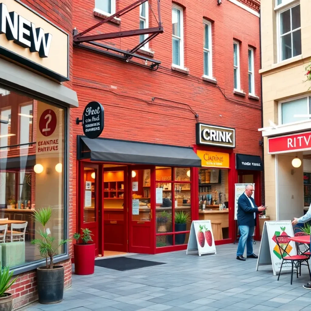 A collection of new storefronts representing various businesses in Central New York.