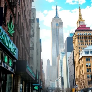 Cannabis dispensaries in New York City amidst legal challenges