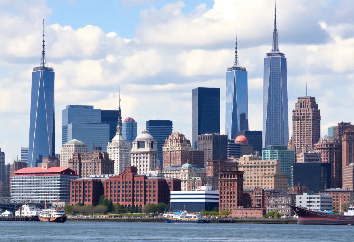 New York City skyline representing educational reform and leadership