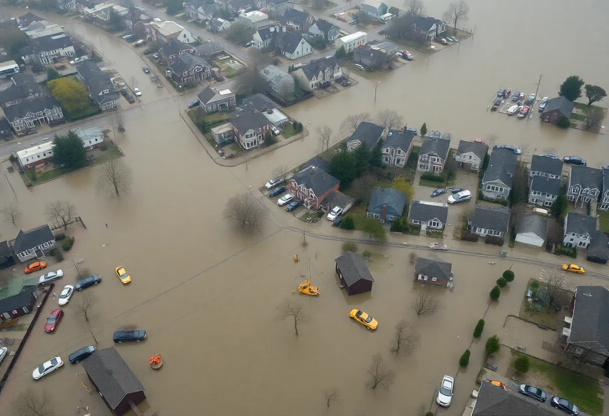Severe flooding in New York City and New Jersey aftermath