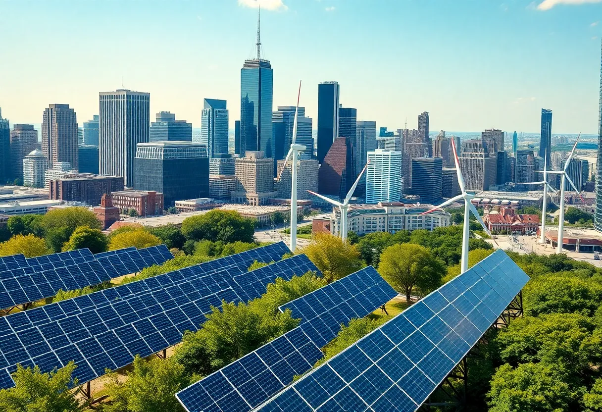 Overview of New York State with renewable energy sources