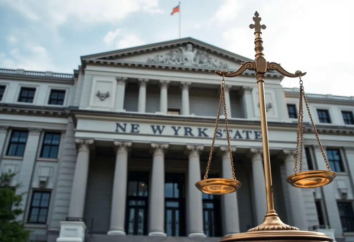 New York State government building representing accountability