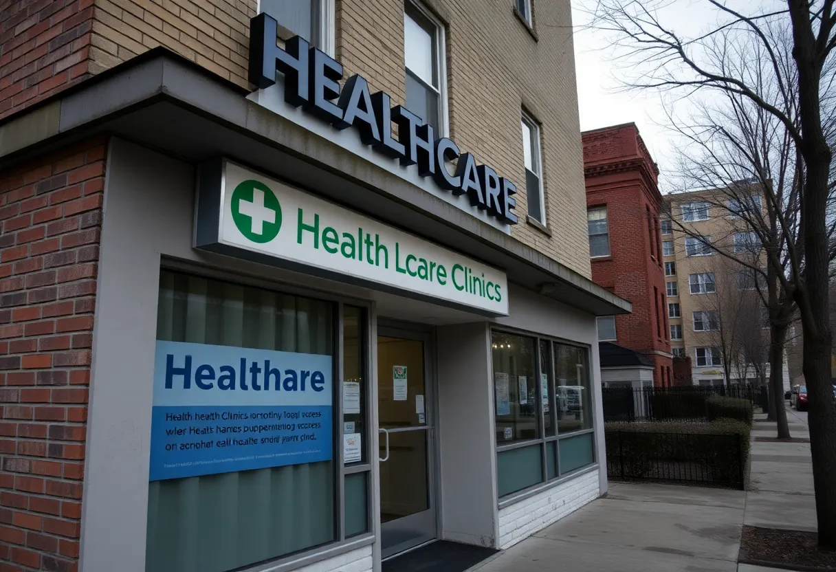 Exterior view of a Planned Parenthood clinic in New York