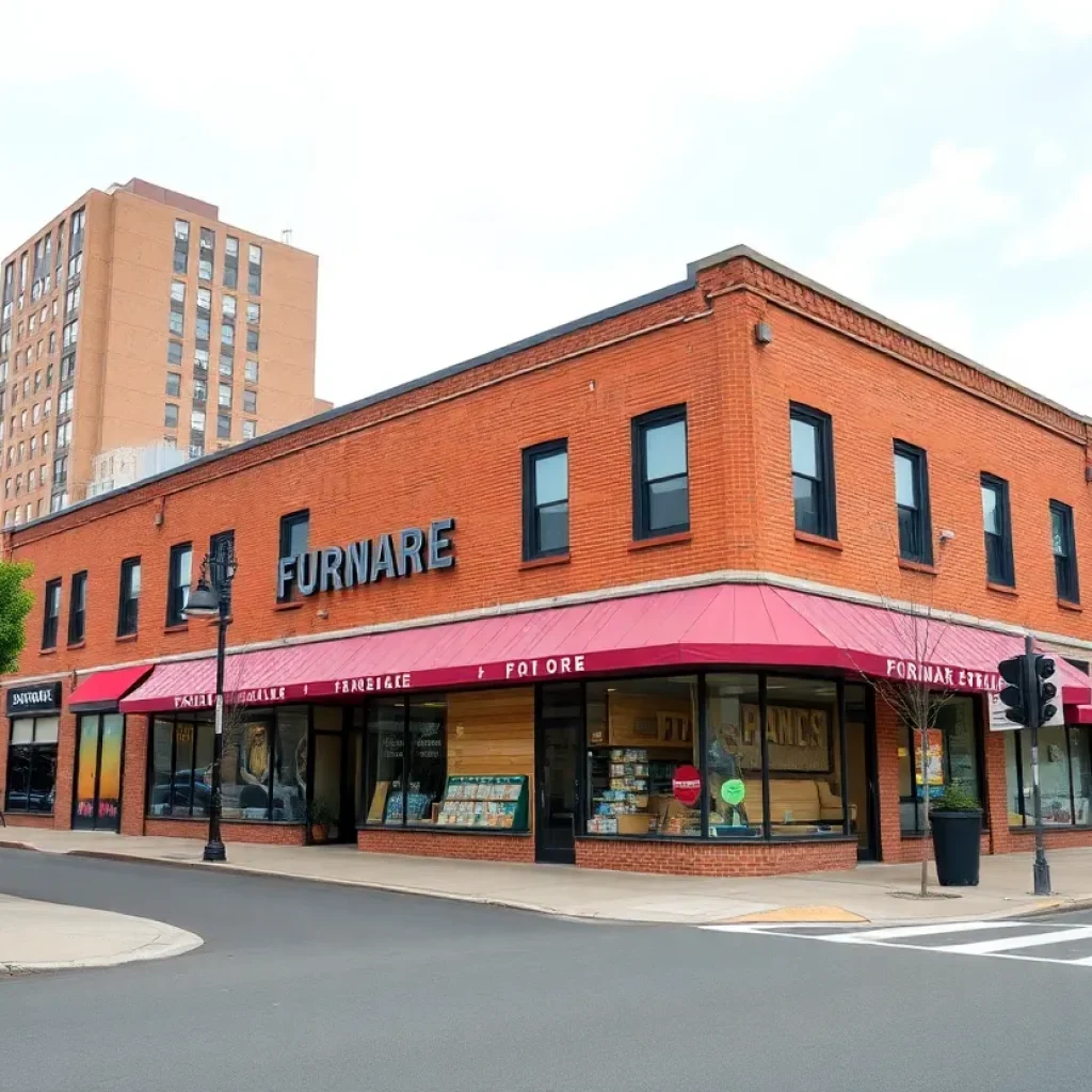 A street view of a commercial property located at 907 High Ridge Road, Stamford.