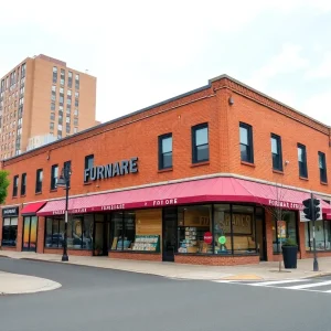 A street view of a commercial property located at 907 High Ridge Road, Stamford.