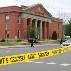 Investigation scene in Wallkill, New York